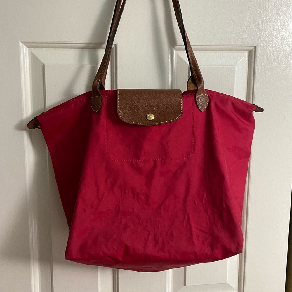 Red Longchamp Purse